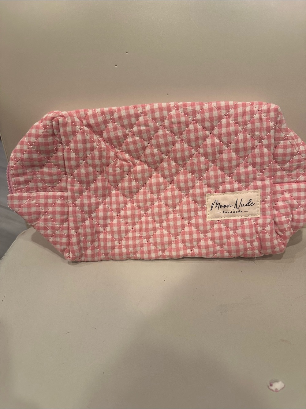 Flamingo Moon Nude large make up bag